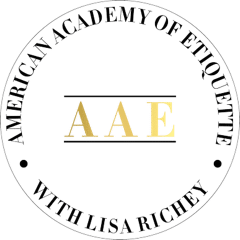AAE Logo in dark and gold