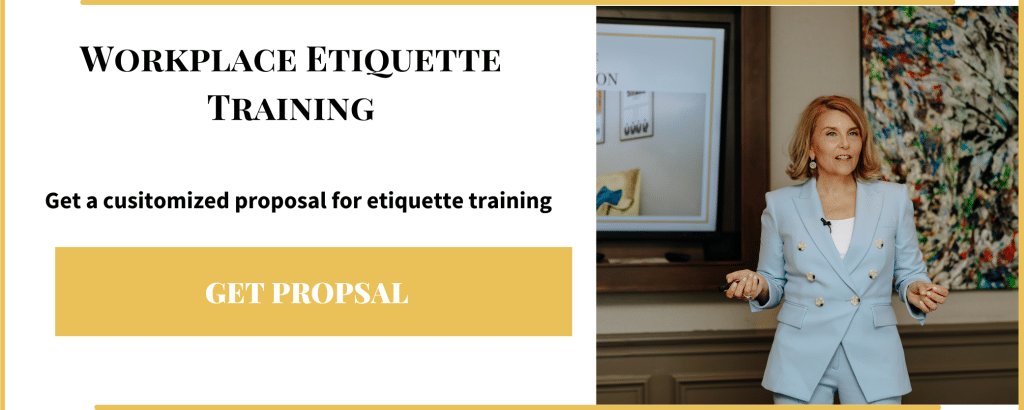 Get a Proposal for Business Etiquette Training Today